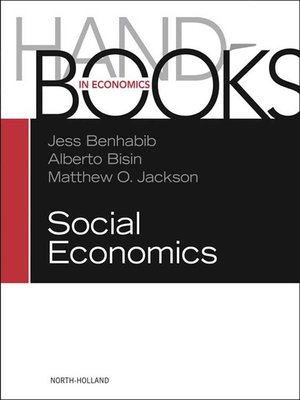 cover image of Handbook of Social Economics SET